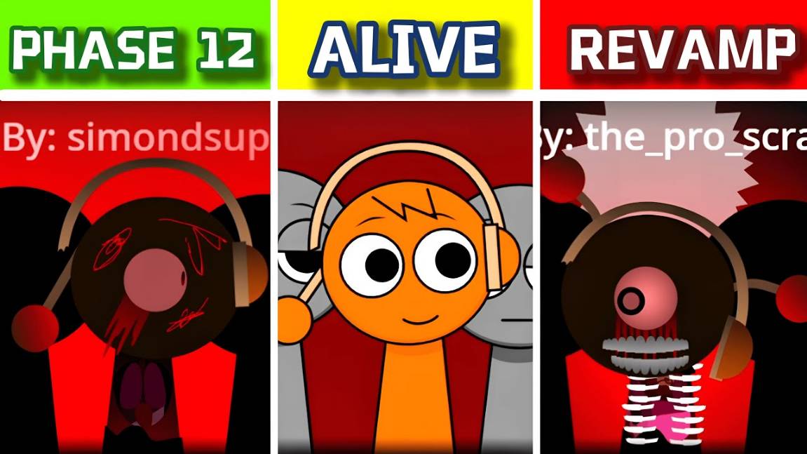 INCREDIBOX SPRUNKI PH12 👻 | ALIVE VS REVAMP 💫 | КТО КРУЧЕ? 😈
