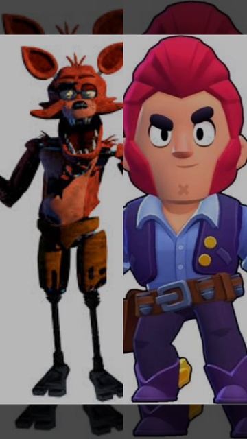 пять ночей с Фредди против brawl stars