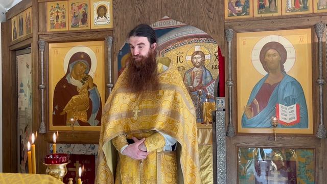 Проповедь свящ. Сергия Чуракова в память прор. Елисея и свт. Мефодия 27 июня 2025 г.