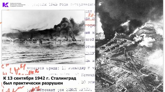 Краткая видеоистория Сталинградской битвы