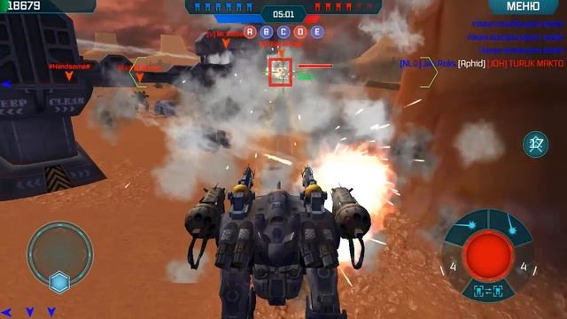 War Robots бой против Handsome, TURUK MAKTO, al king часть 2 • Обзор HAPPY ROBOT