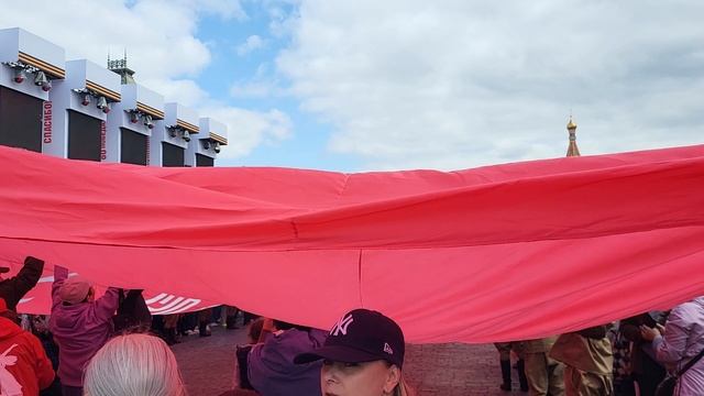 21.06.2025 г. Иммерсивный музей на Красной площади Москвы. Знамя Победы