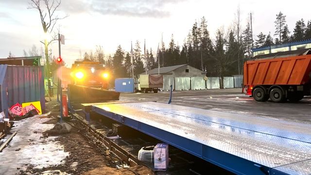 Автомобильные весы ВЕСТЭК-С-100-22-2 «ЛИДЕР» для дорожного строительства