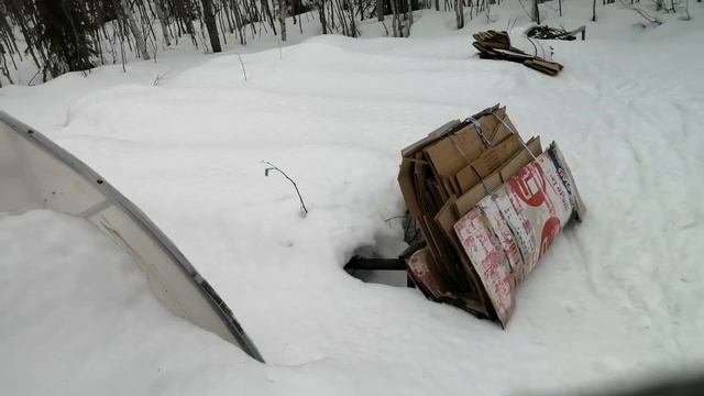 18.04.2025.На даче. Зима❄️☃️❄️☃️❄️☃️🥶