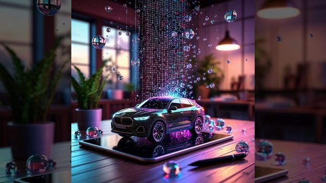 3D арт на планшете