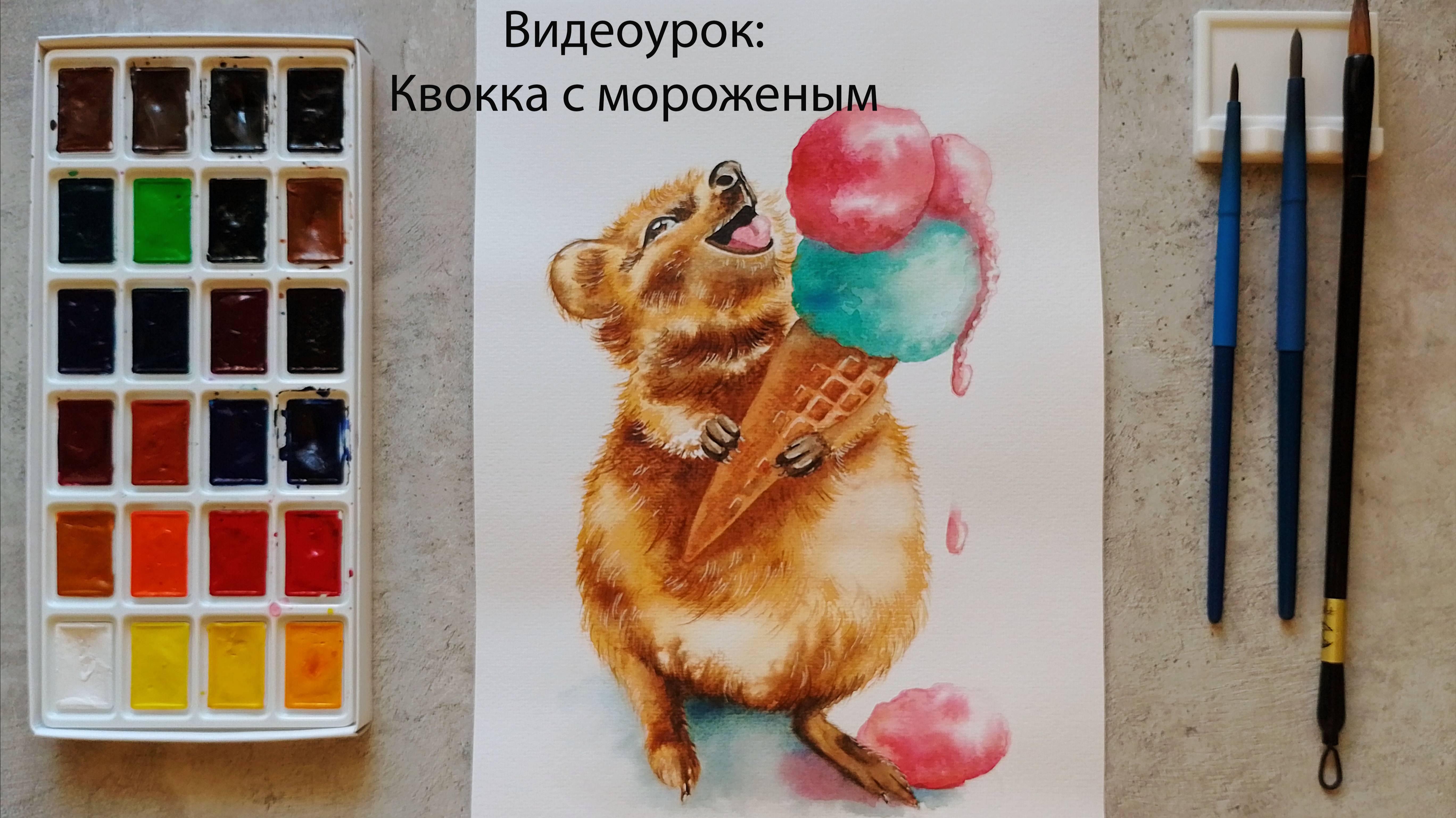 Ознакомительный фрагмент урока Квокка с мороженым - ознакомительный фрагмент