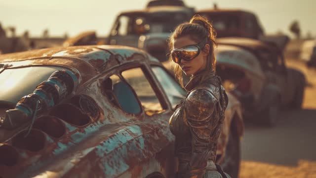 FUELBORN 1-Hour Wasteland Techno Latex Road-Rider Mix [4K]