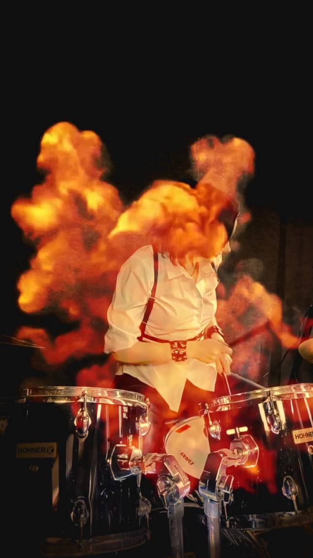 Rammstein - Du Hast (drums cover) Jellika