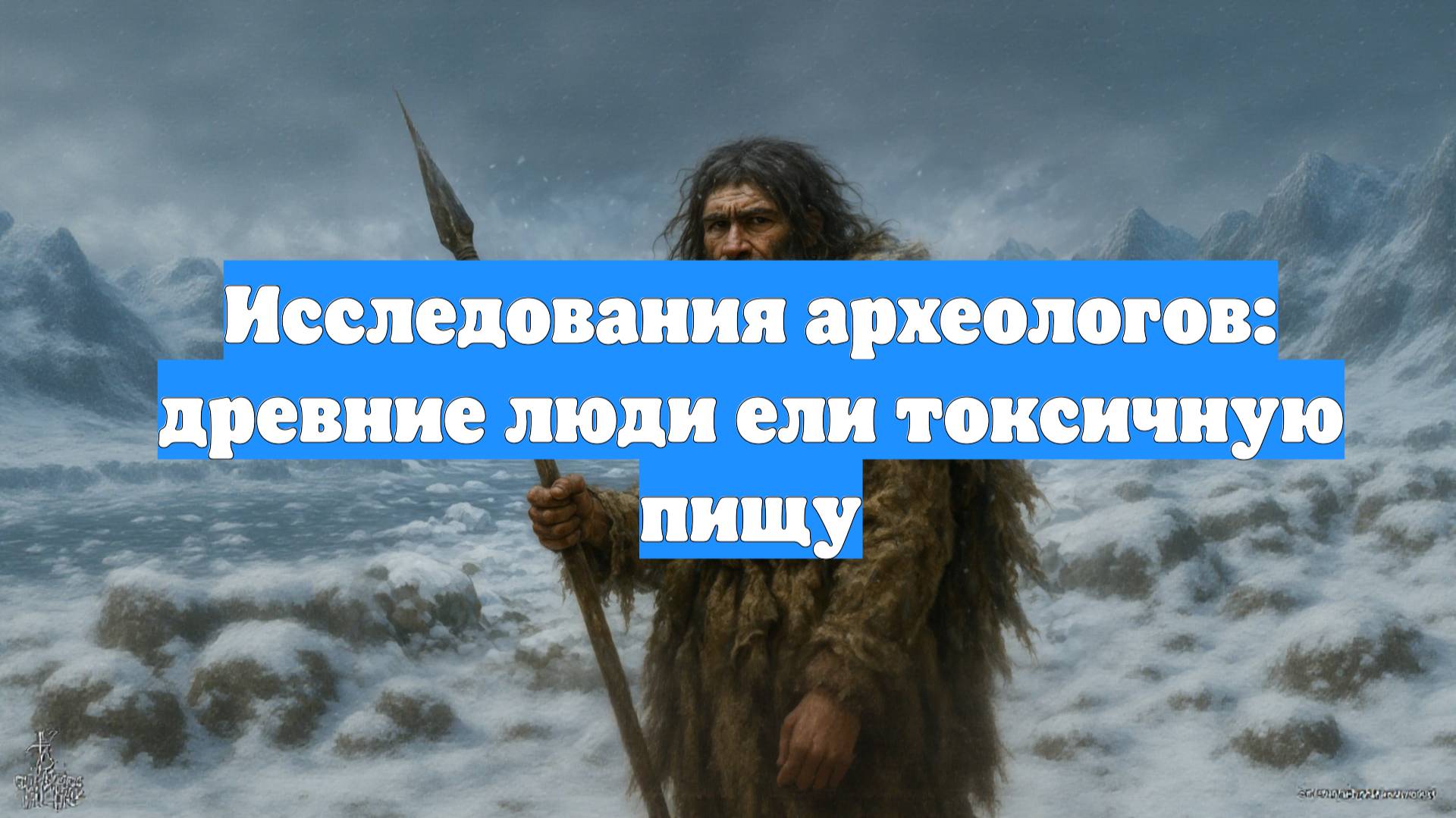 Исследования археологов: древние люди ели токсичную пищу