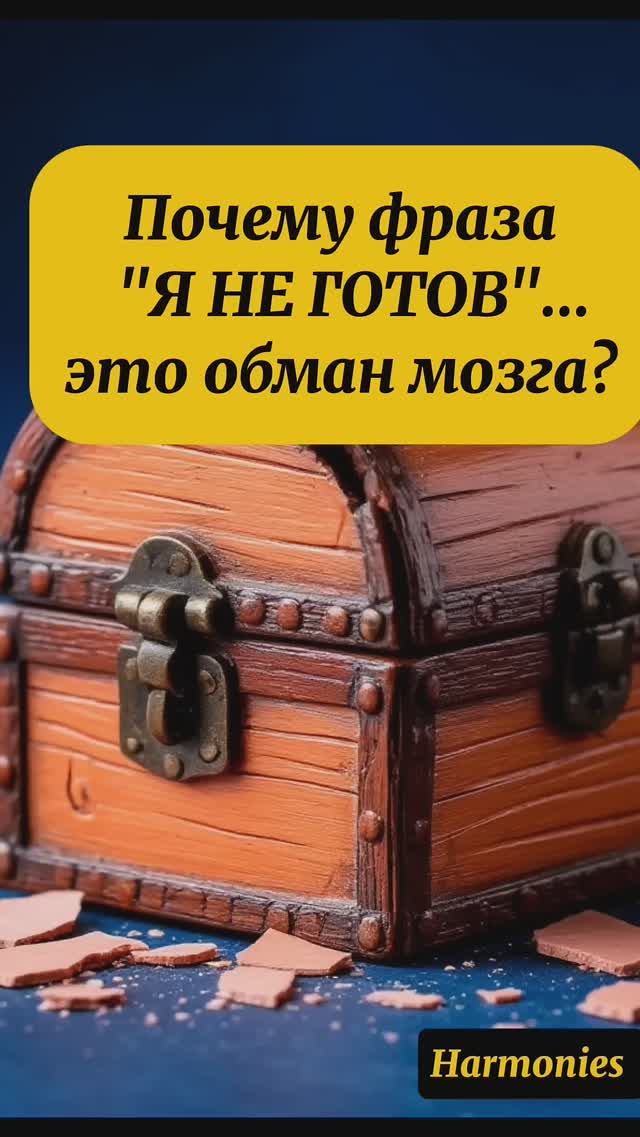 ПОЧЕМУ "Я НЕ ГОТОВ..." - ЭТО ОБМАН МОЗГА? #shorts #motivation #осознанность #психология