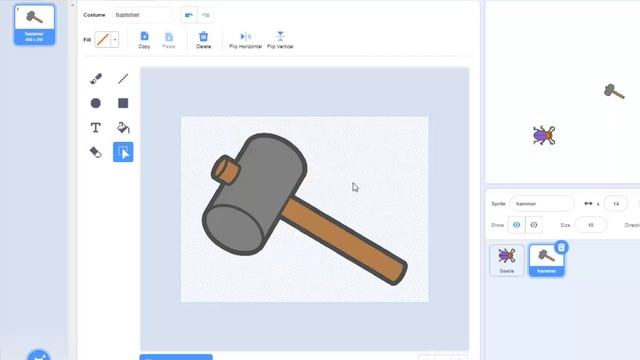 (2) whack hammer task
