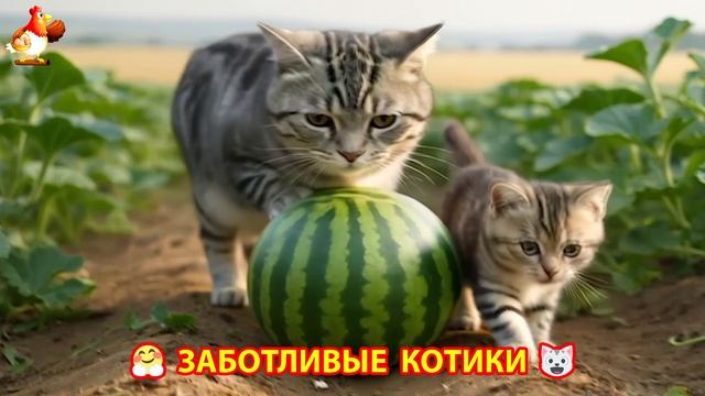 Заботливые котики спешат на помощь (113)
