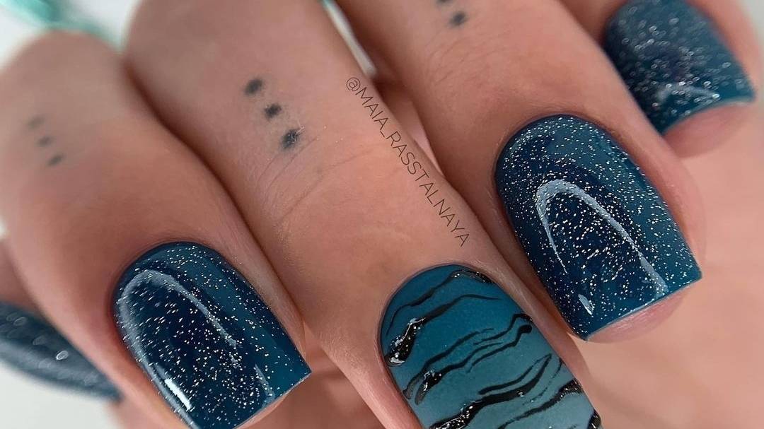 Маникюр на короткие ногти