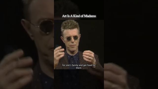 David Bowie on being an artist