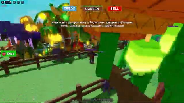 📹 😱Крадём Огороды Игроков Армией МИМИК ОСЬМИНОГОВ в Grow a Garden в Роблокс! → 👤 #FixEye_Роблокс