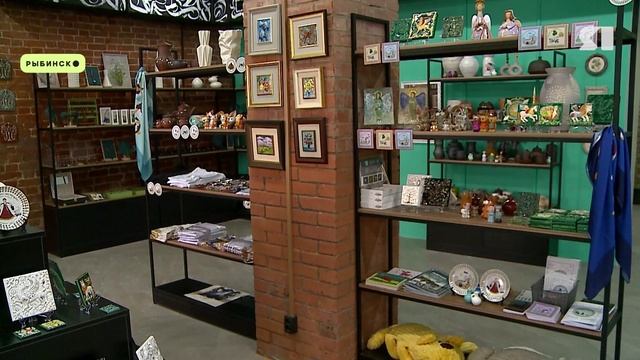 В Рыбинске открылся магазин с продукцией местных мастеров «Наше, ярославское»