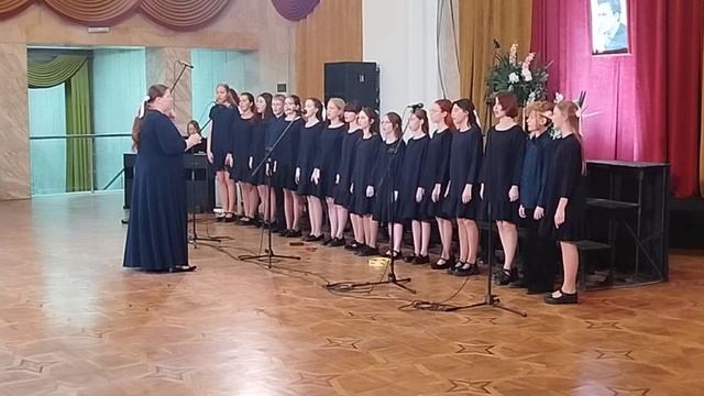 Старшая группа хора «Навашинская ДШИ» (Нижегородская обл.) - Русский солдат (автор Дмитрий Соболев)