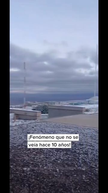 пустыне Атакама выпал снег