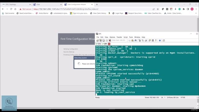 6.2. Initialize Gateway-1 & Configure Network Interfaces