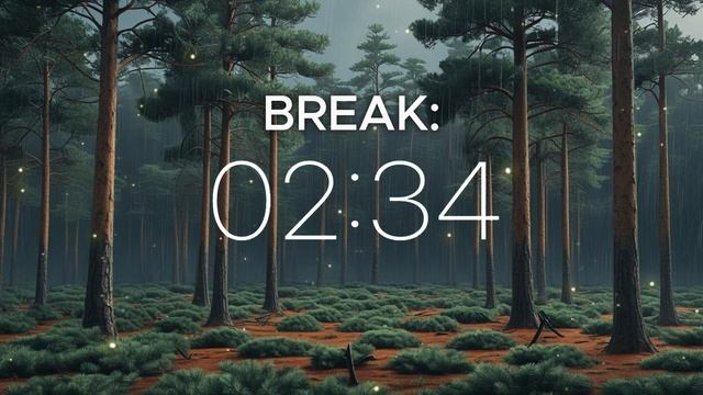 ⏱️ 30/5 Pomodoro Timer + Alarm | 1 Hour | No Music