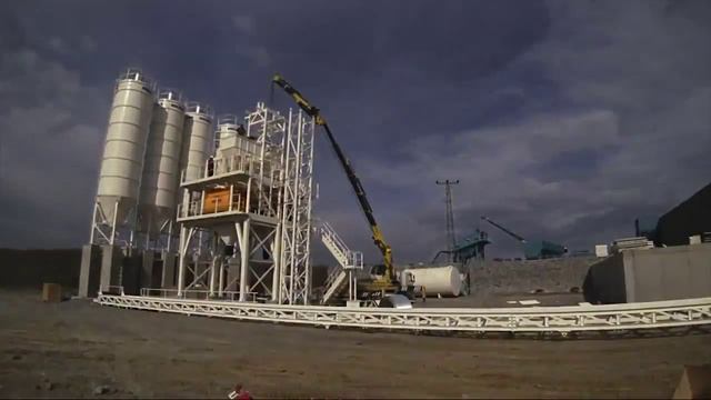 Монтаж и эксплуатация бетонного завода MEKAMIX 250