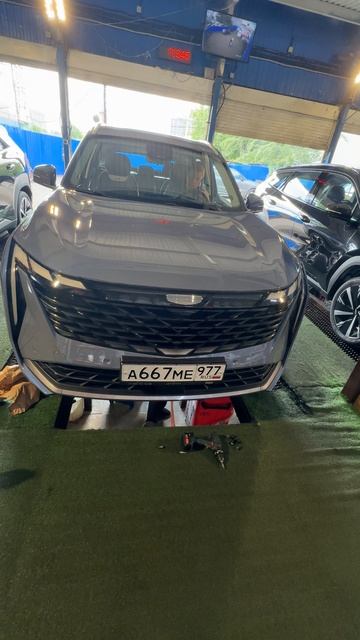 Полная аппаратная замена масла в АКПП Geely Atlas. #geely #geelyatlas #заменамаславакпп