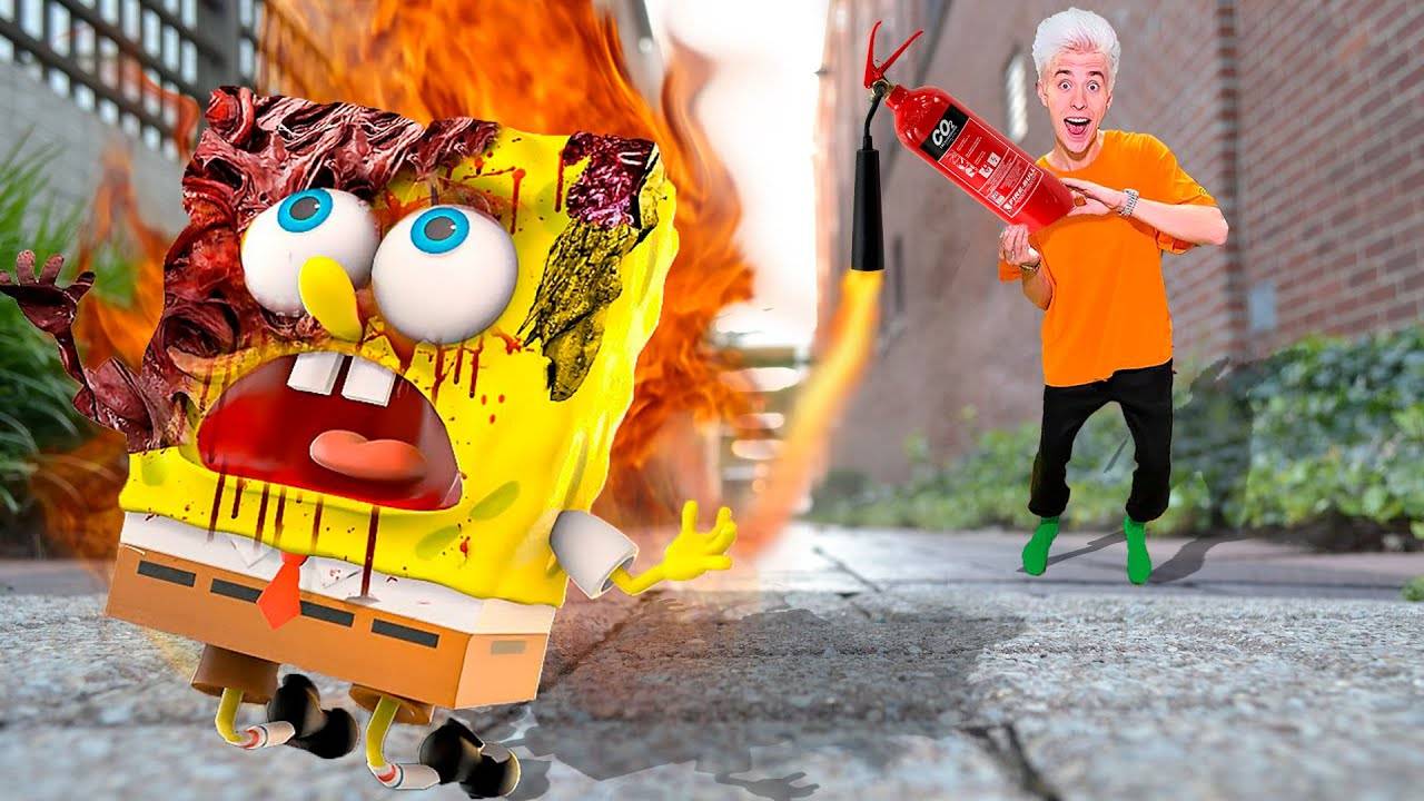 ВЛАД А4 ВЕРНУЛСЯ ! ГУБКА БОБ EXE В РЕАЛЬНОЙ ЖИЗНИ !