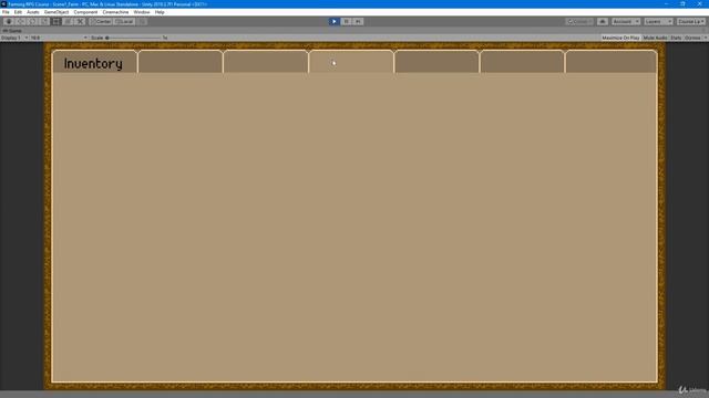 71 - Create A Pause Menu - Unity 2D Game Developer Course Farming RPG
