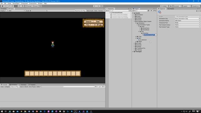 63 - Chop Down The Oak Tree - Unity 2D Game Developer Course Farming RPG