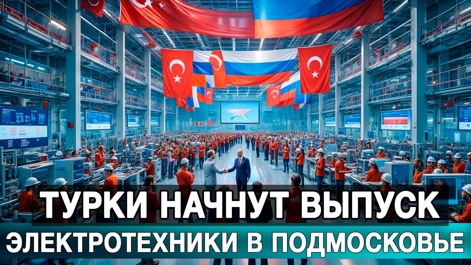 Турки начнут выпуск электротехники в Подмосковье