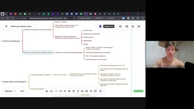 Поток крупных клиентов часть 1