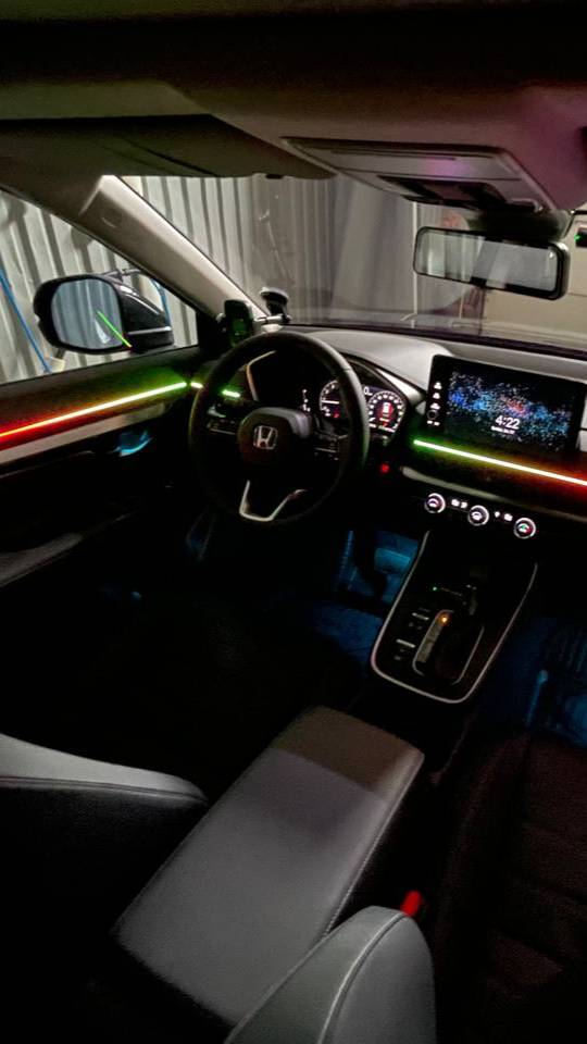 Контурная, светодиодная подсветка салона Honda CR-V 6
