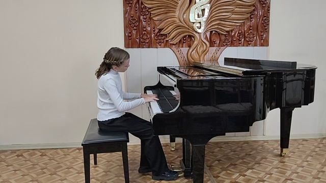 Елена Ходарина. 12 лет. Е. Дога. Вальс Граммофон