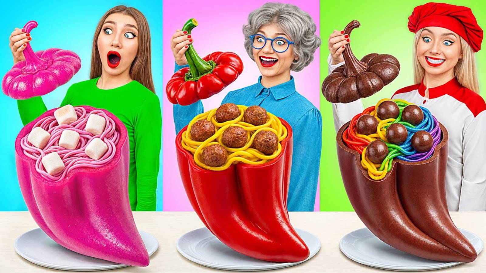 Кулинарный Челлендж: Я против Бабушки | Секреты и Гаджеты для Кухни