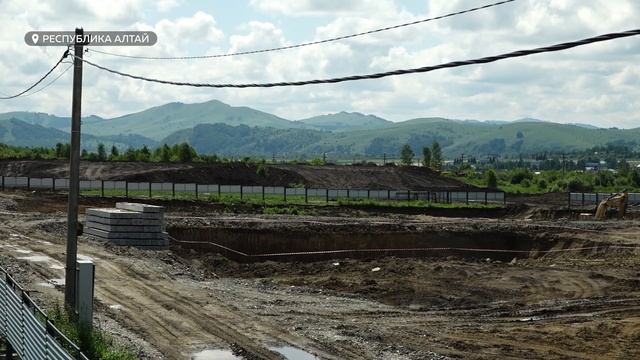 В Республике Алтай дали старт строительству нового микрорайона "Город гор"