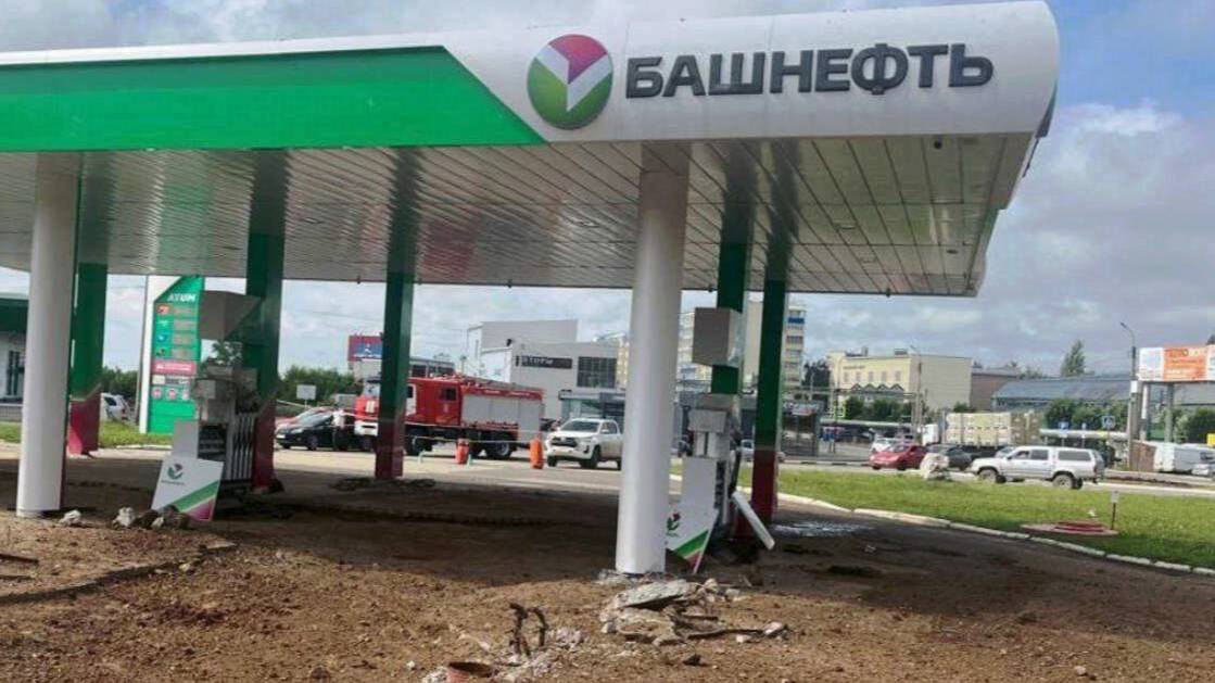 Взрыв прогремел на заправке в Нефтекамске во время ремонта