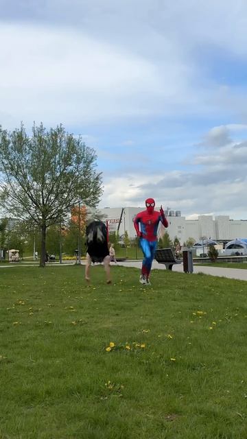 Parkour man and Spiderman@VovanBloger #shorts