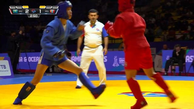 PAIYZ (KAZ) vs BYAMBAJAV (MGL). Asia & Oceania SAMBO Championships 2025