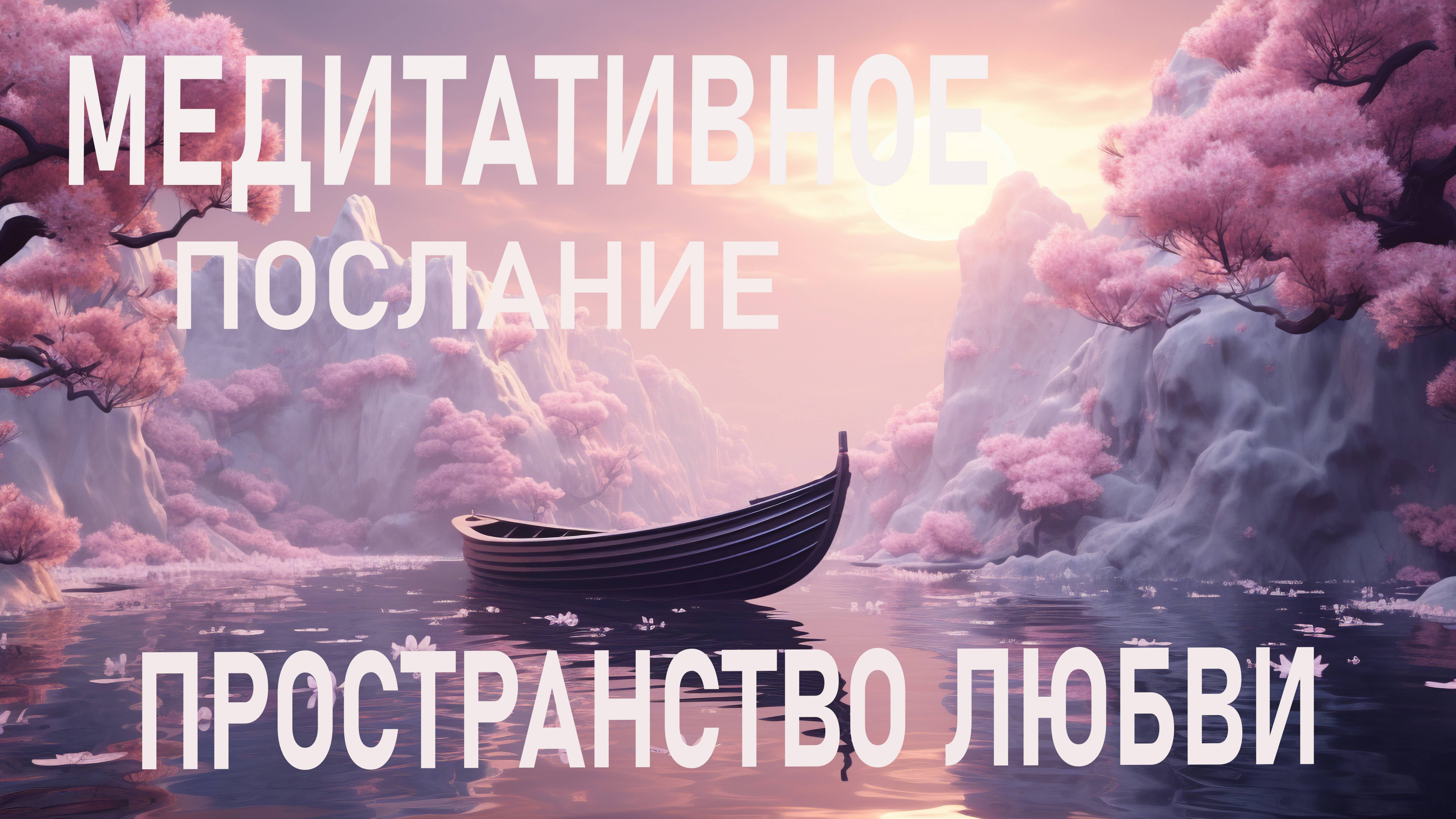 МЕДИТАТИВНОЕ ПОСЛАНИЕ ПРОСТРАНСТВО ЛЮБВИ | ОЛЬГА ИВАНЦОВА
