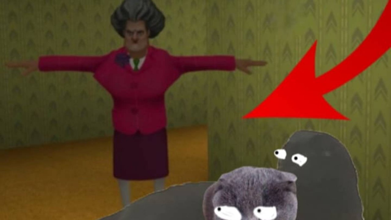 Сбегаем от злой математички вместе с Шушой! 👩🏫😠