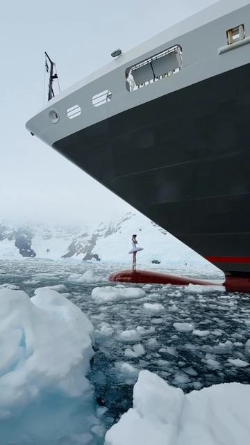 Танец на Антарктиде 🇦🇶