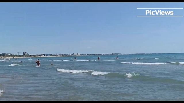 Анапа сегодня 27 июня 2025. Центральный пляж в Анапе. Море и погода в Анапе сейчас. Сезон открыт?