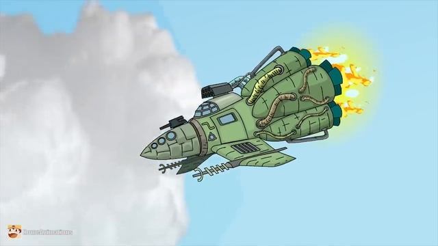 HomeAnimations – Мультики про танки  Воздушный бой - Мультики про танки