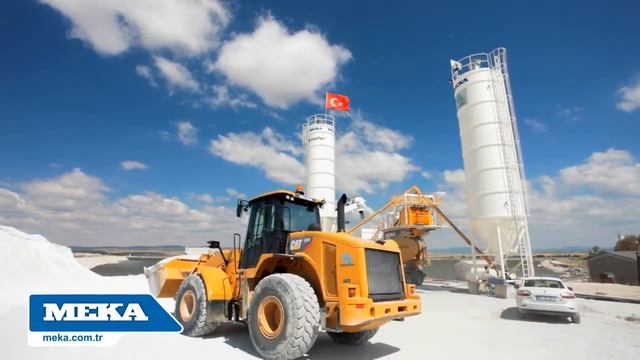 Мобильный бетонный завод МЕКАMIX 60 M