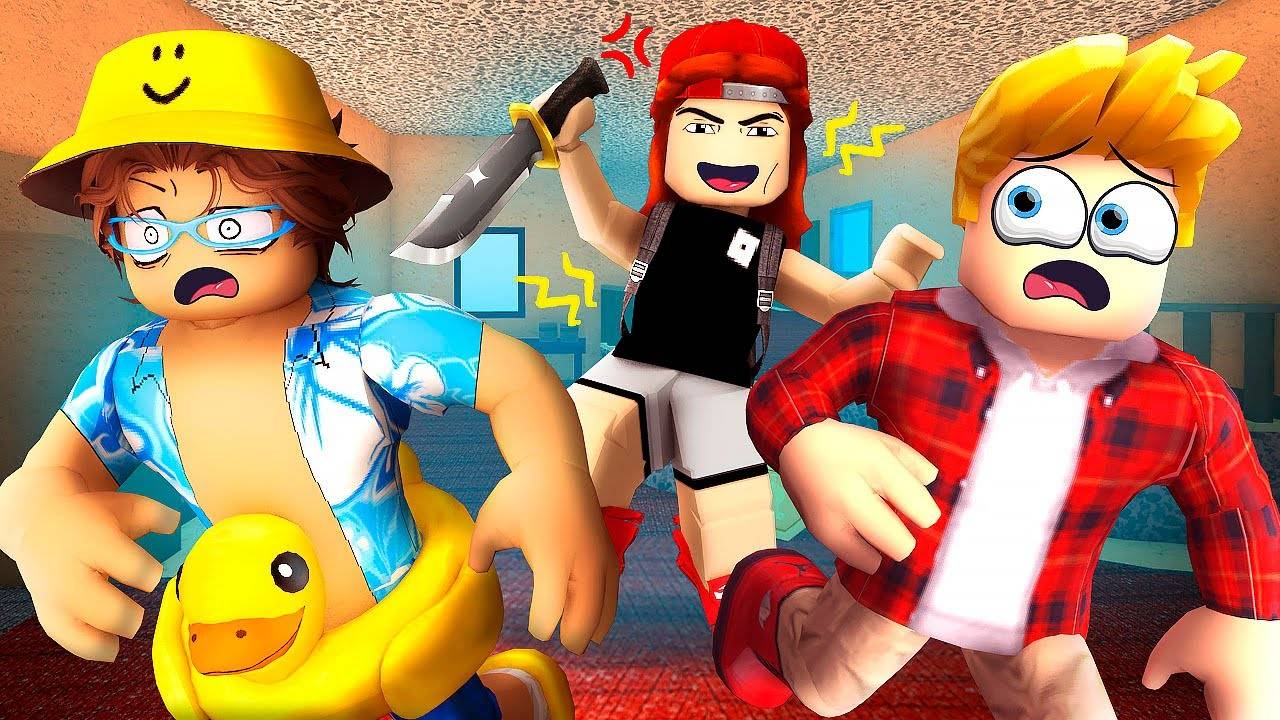 😱 Стали УБИЙЦАМИ и ЗАТРОЛЛИЛИ друг друга в MURDER MYSTERY 2 в Роблокс! @HappyFreshh @sevenishka