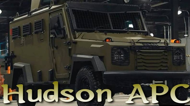 Hudson APC - канадский броневик спецназа