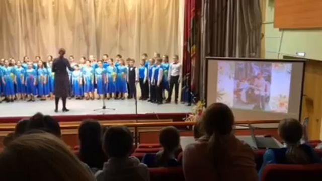 Младший хор "Колибри" ДШИ №1 (г. Ярославль) - Маме (автор Дмитрий Соболев)