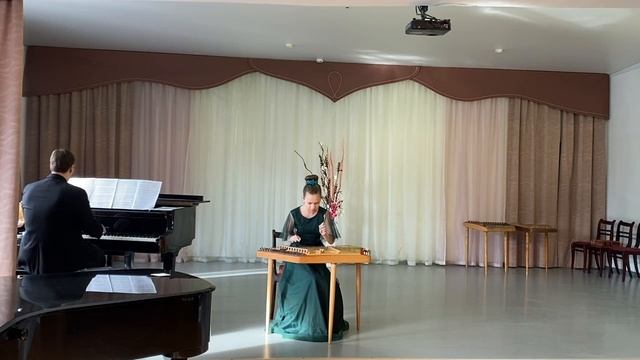 В. Городовская, Вариации на тему РНП «Ходила младёшенька», исполняет Дехтярук Ульяна, 11 лет