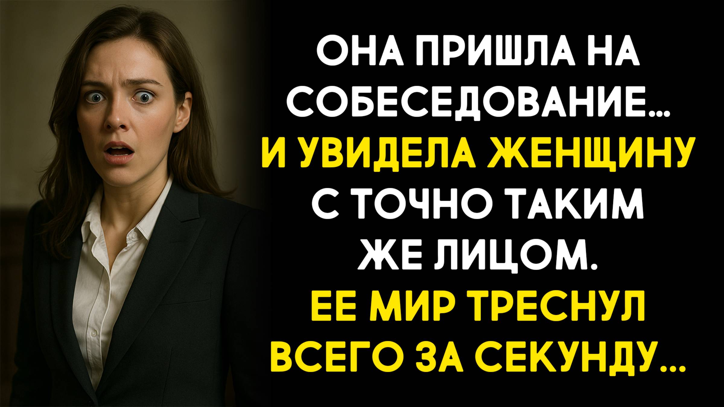 Жизненные истории. Она пришла на собеседование… и увидела женщину с точно таким же лицом. Аудиокниги
