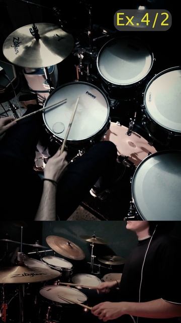 Барабанный курс “Prompted Ghosts”. Пример 4/2.